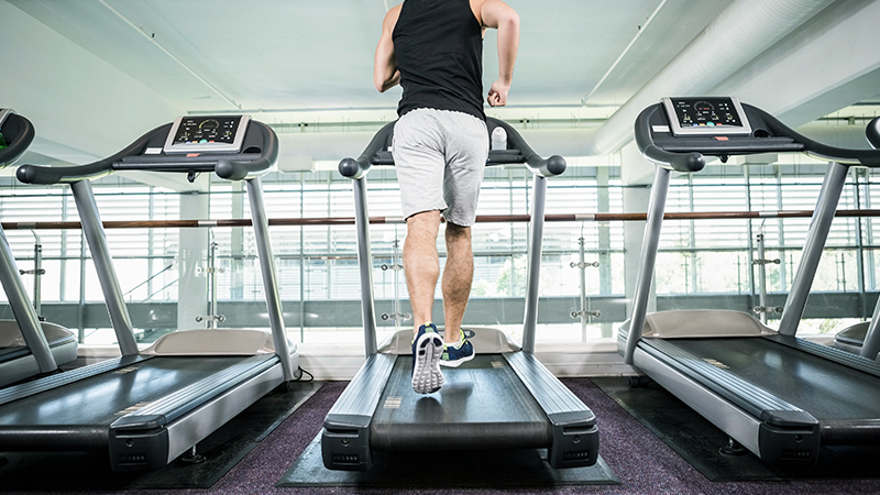 400m on a treadmill