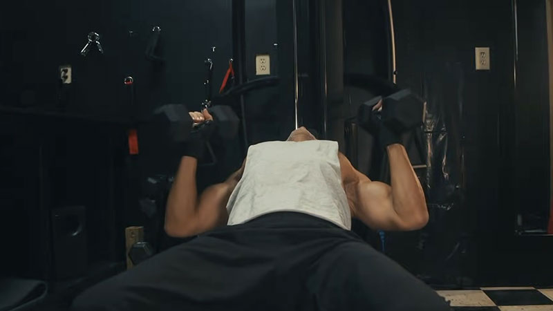 Bicep Curls with Light Weights