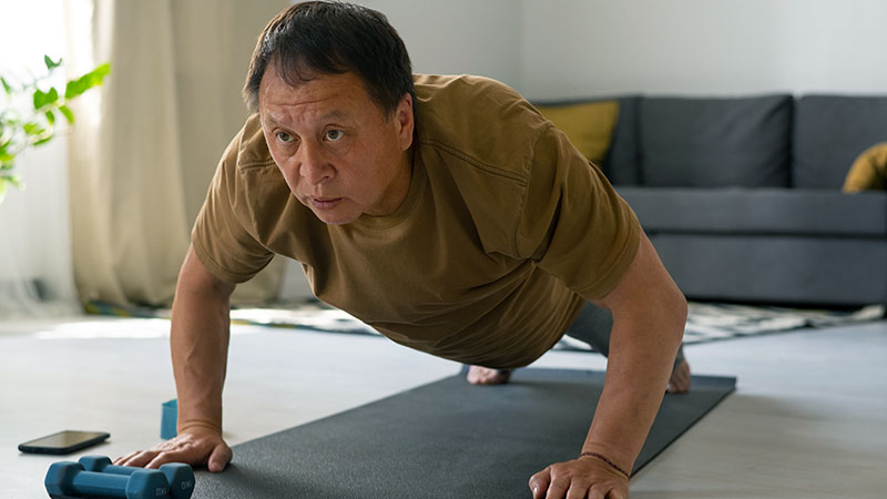 Home Fitness Exercises for Seniors