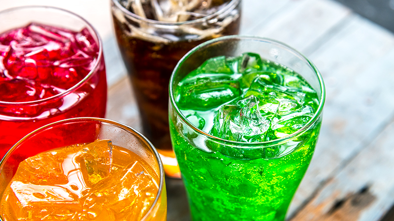 Clear, Sugar-Free Beverages
