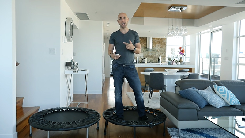 Science Behind Jumping on a Trampoline