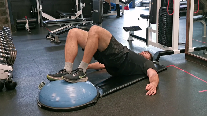 Bosu Ball Bridge