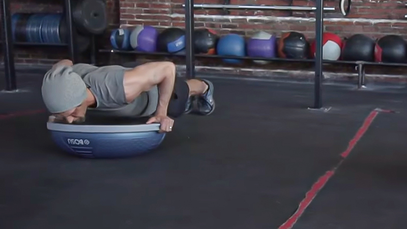 Bosu Ball Push-ups