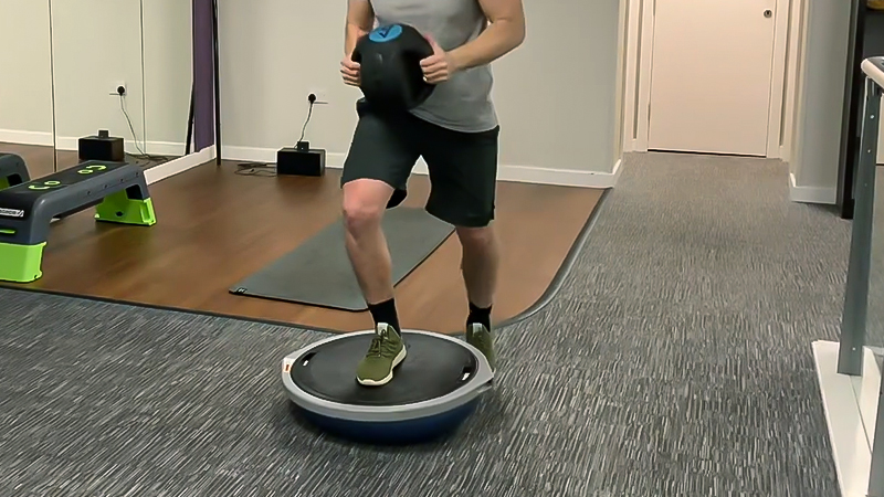 Bosu Ball Step Up