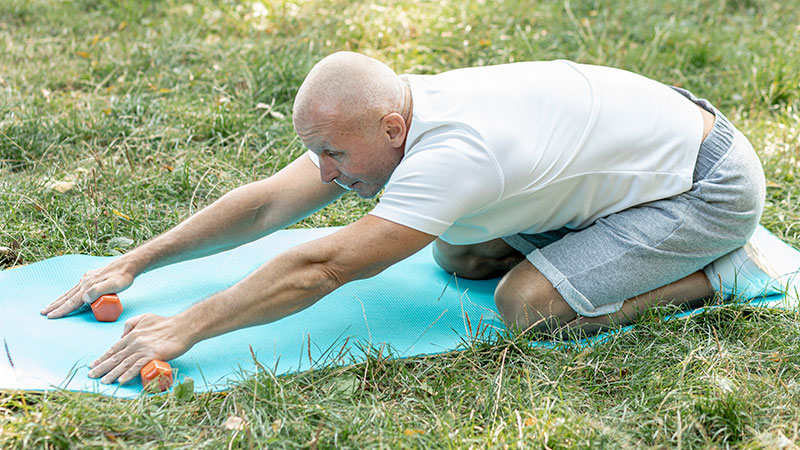 Child’s Pose for Calming the Mind