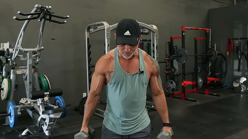 Dumbbell Shrugs