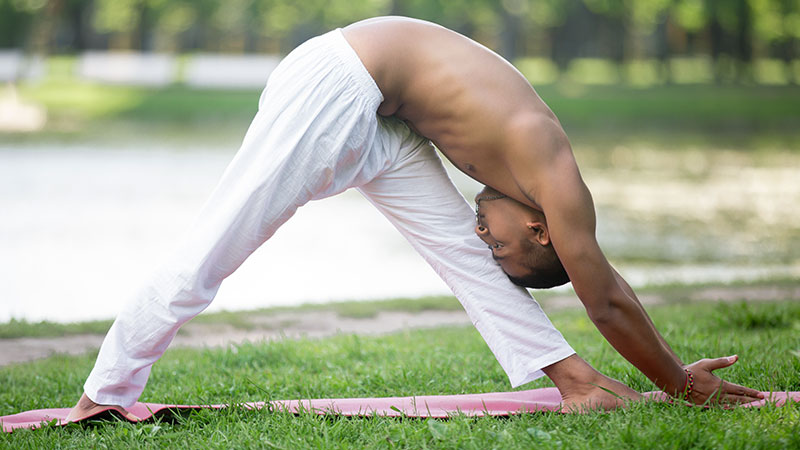 Head to Knee Pose