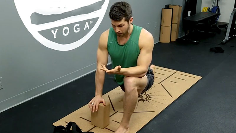 Lizard Pose for Hip Opening
