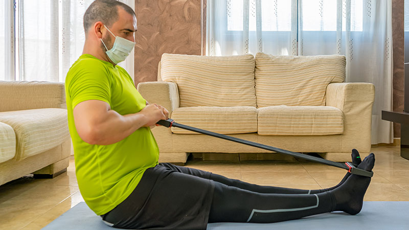 Resistance Band Rows