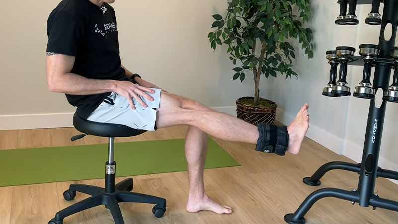 Seated Leg Lifts