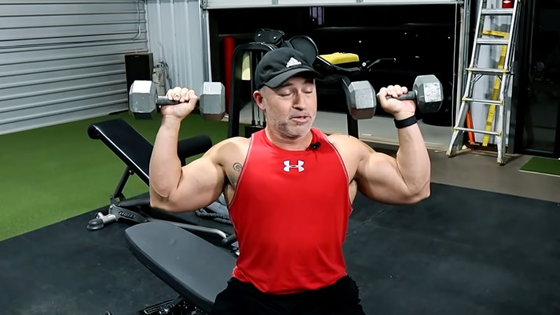 Seated Shoulder Press
