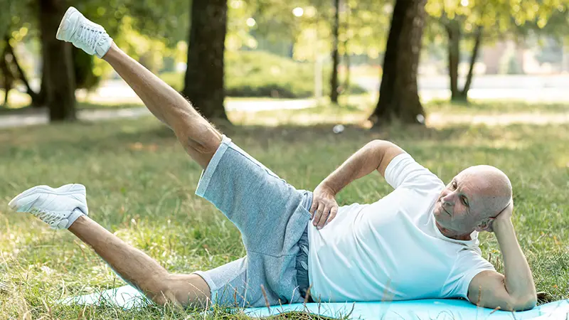 Side-Lying Double Leg Lift