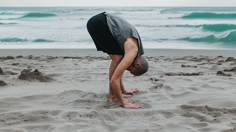 Standing Forward Bend for Lower Back Release
