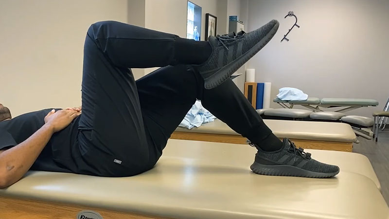 Supine Transverse Abdominis March