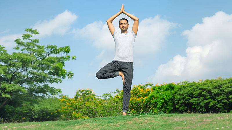 Tree Pose for Balance