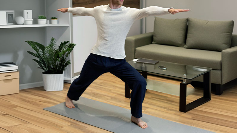 Warrior II for Strength and Stamina