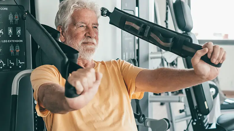 fitness gym routines for senior