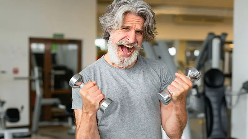 get fit in 2 weeks for senior males