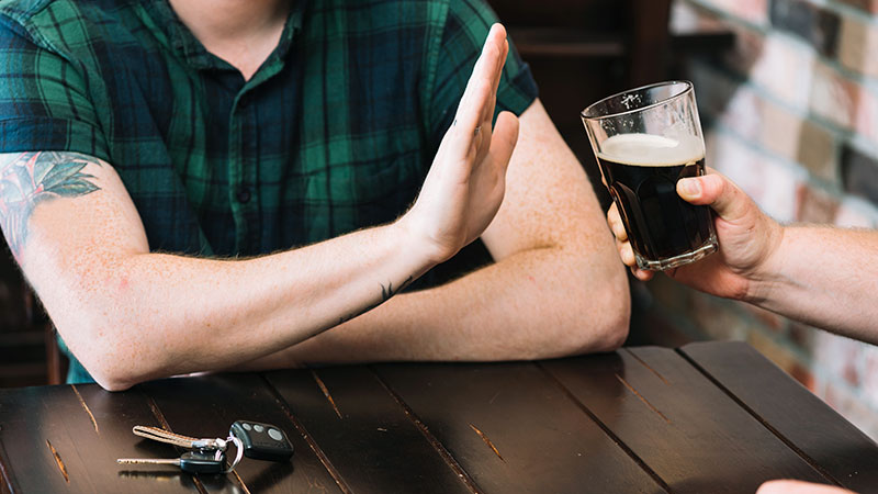 Avoid Caffeine and Alcohol