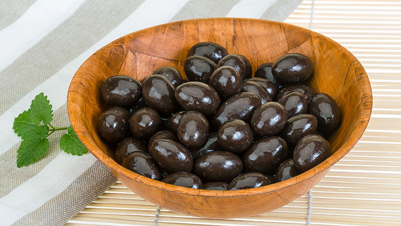 Dark Chocolate Covered Almonds
