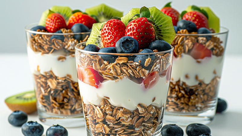 Yogurt Parfait with Granola