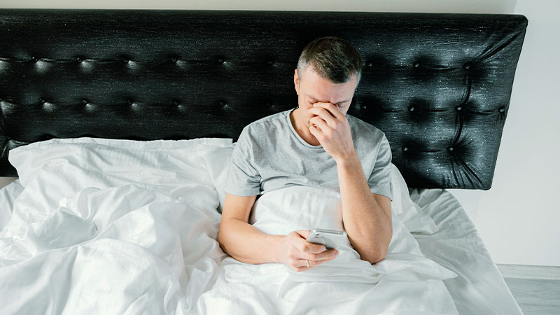 Restlessness and Difficulty Falling Asleep