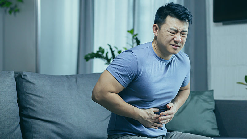 anxiety abdominal pain