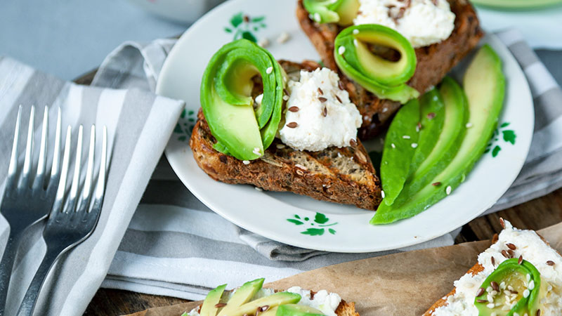 Cottage Cheese and Avocado Toast