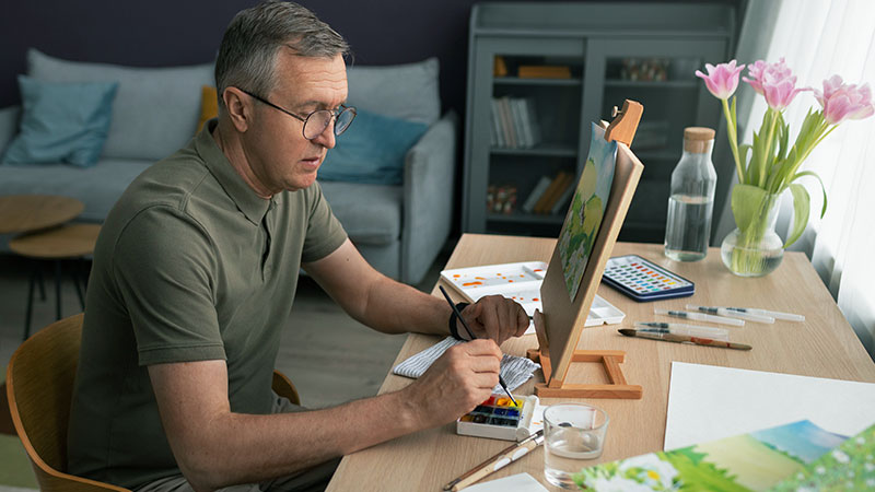 Engage in Hobbies and Creative Activities