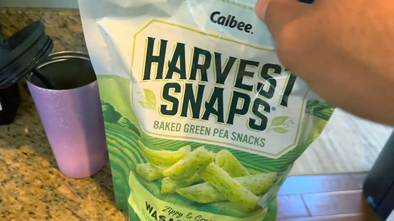 Harvest Snaps Green Pea Snack Crisps