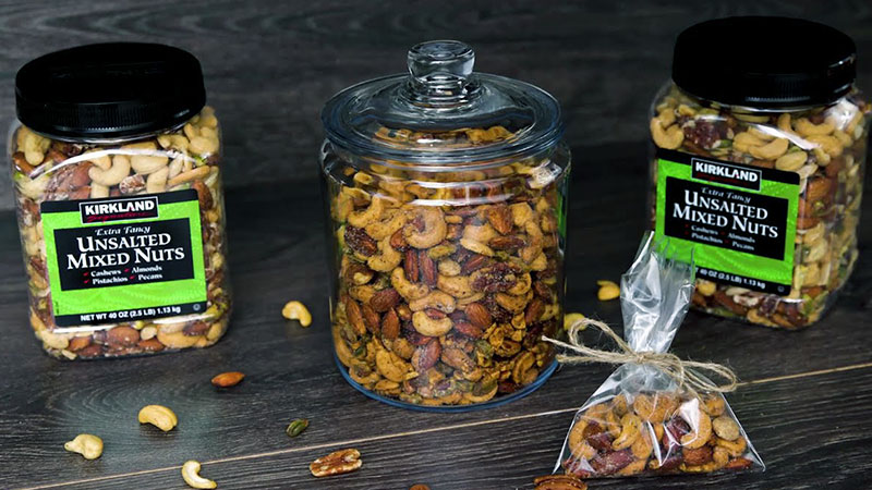 Kirkland Unsalted Mixed Nuts