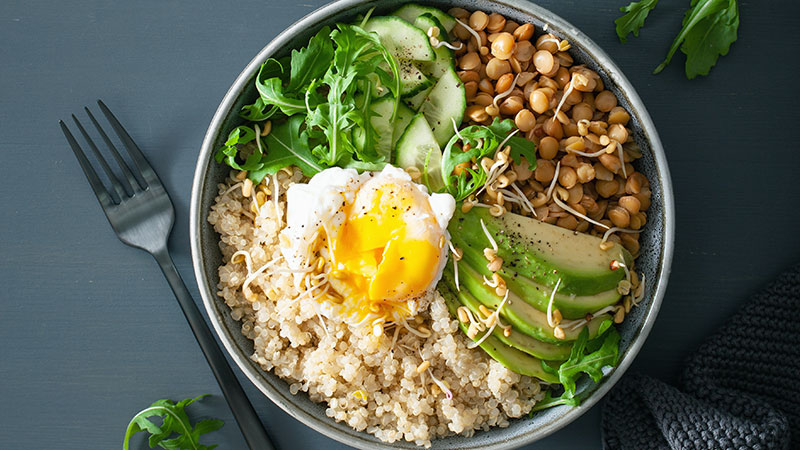 Quinoa Breakfast Bowl