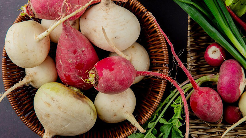 Health Benefits of Radishes