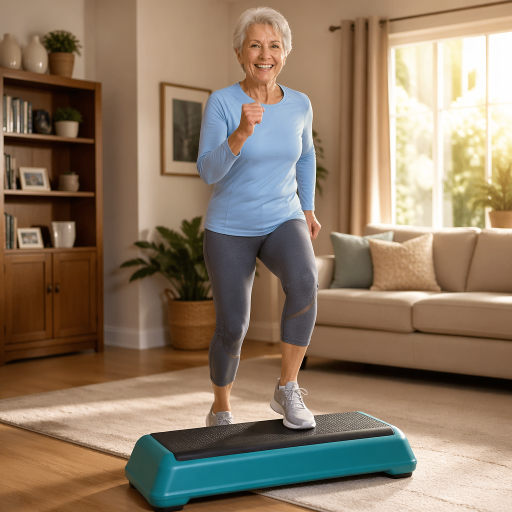 12 Best Step Exercises To Use In Your Home Workout for Seniors