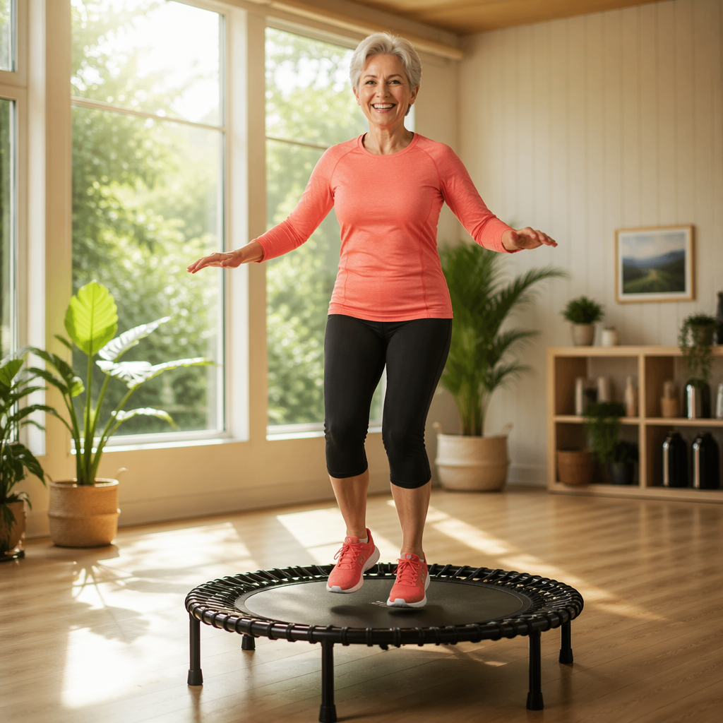 8 Best Trampoline Exercise for Senior: Learn the Techniques and Risk Factors to Mitigate