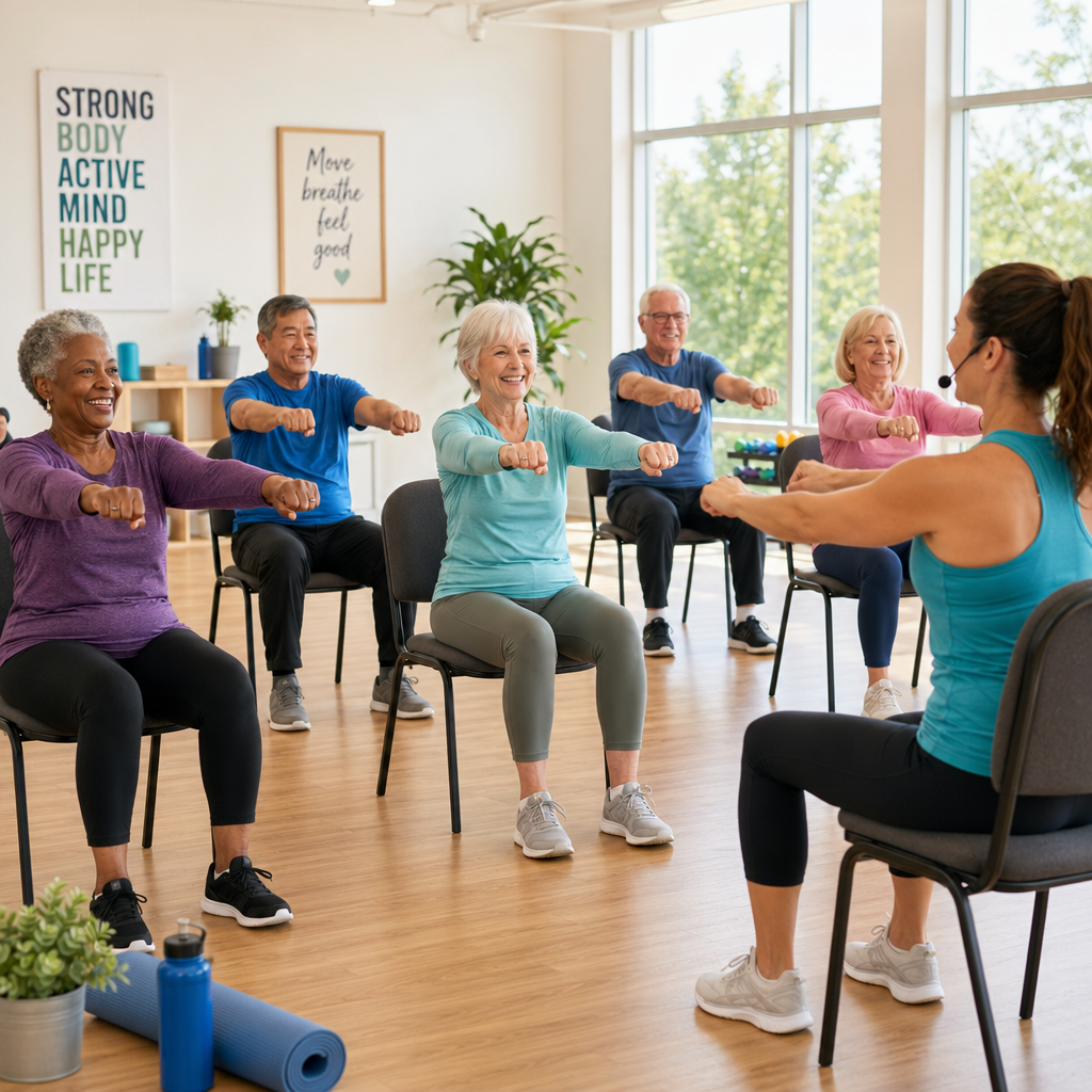 The Complete 10-Minute Chair Exercise Routine