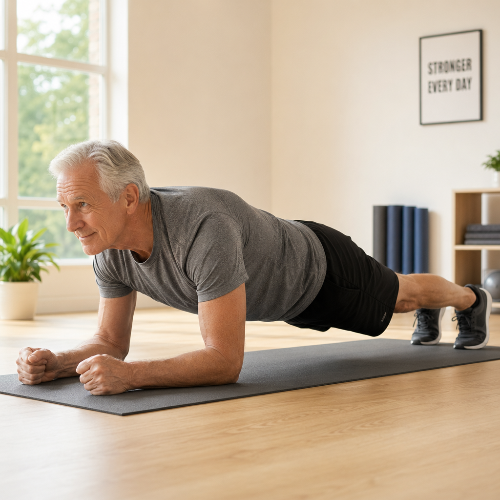 The Best Core Exercises for Seniors with Back Pain