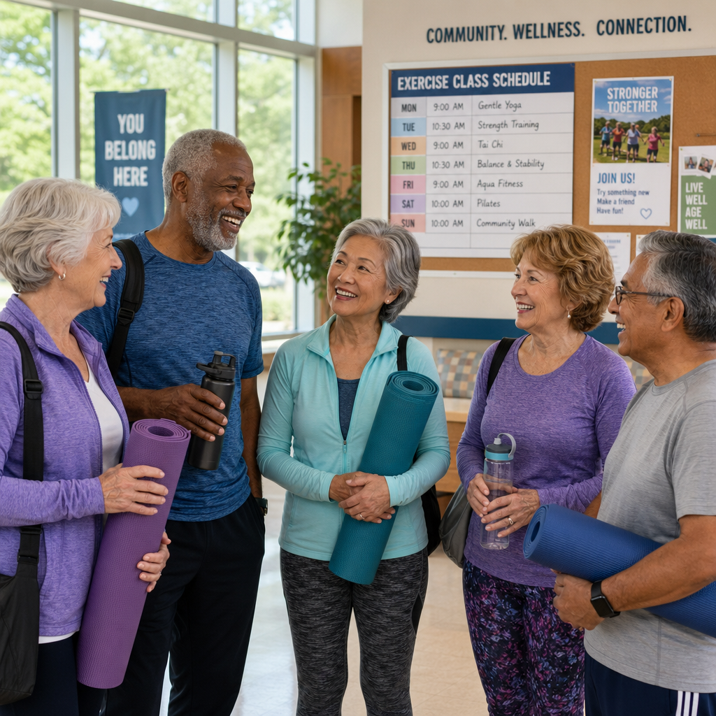 Finding Local Fitness Groups and Classes