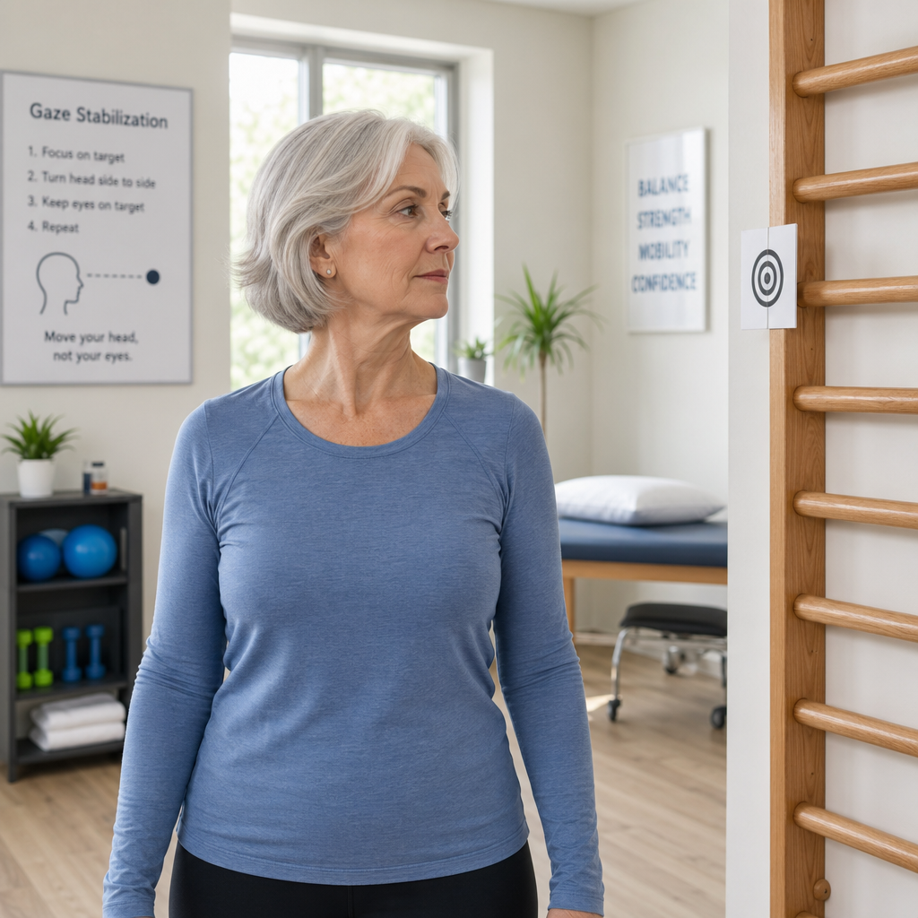 Gaze Stabilization and Balance Exercises