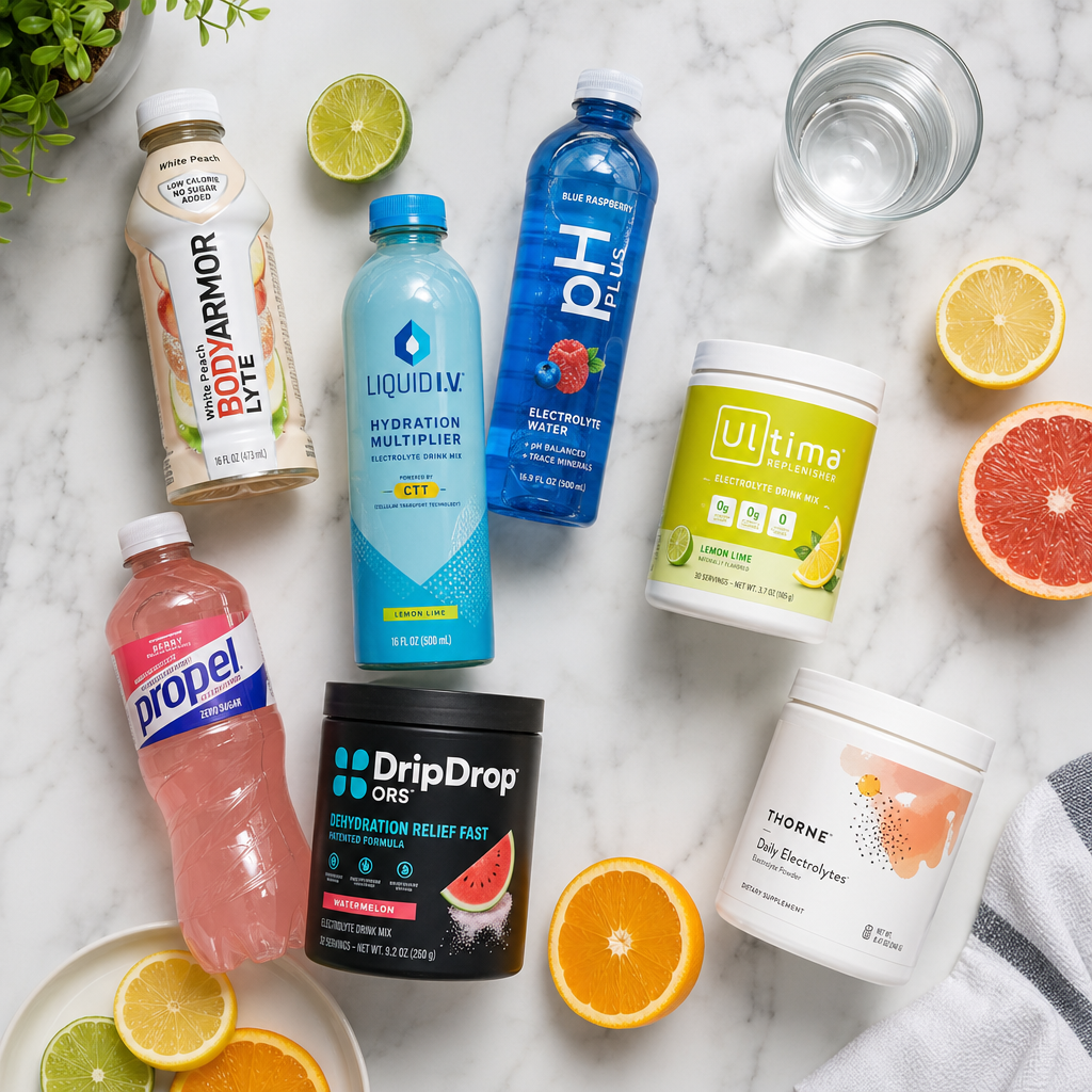 Best Low-Sugar Commercial Electrolyte Products