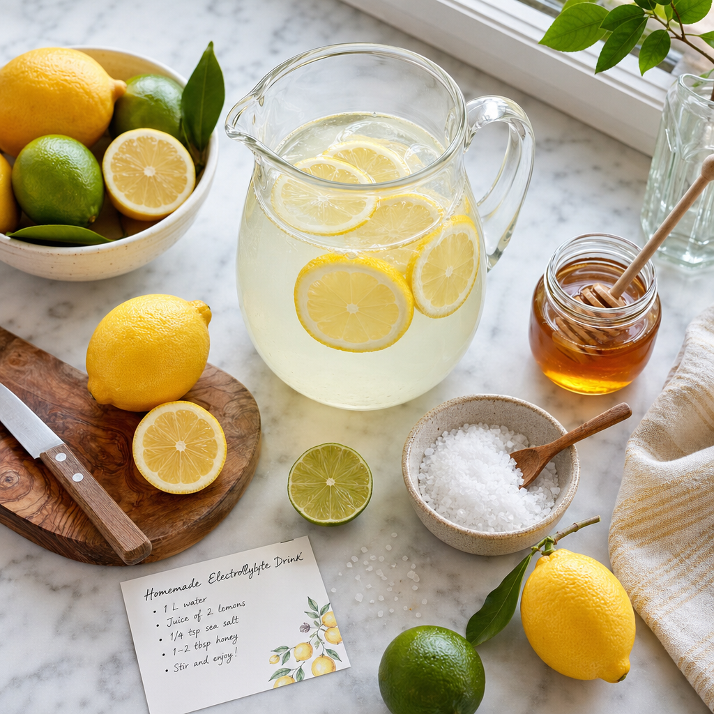 Homemade Electrolyte Solutions That Actually Work