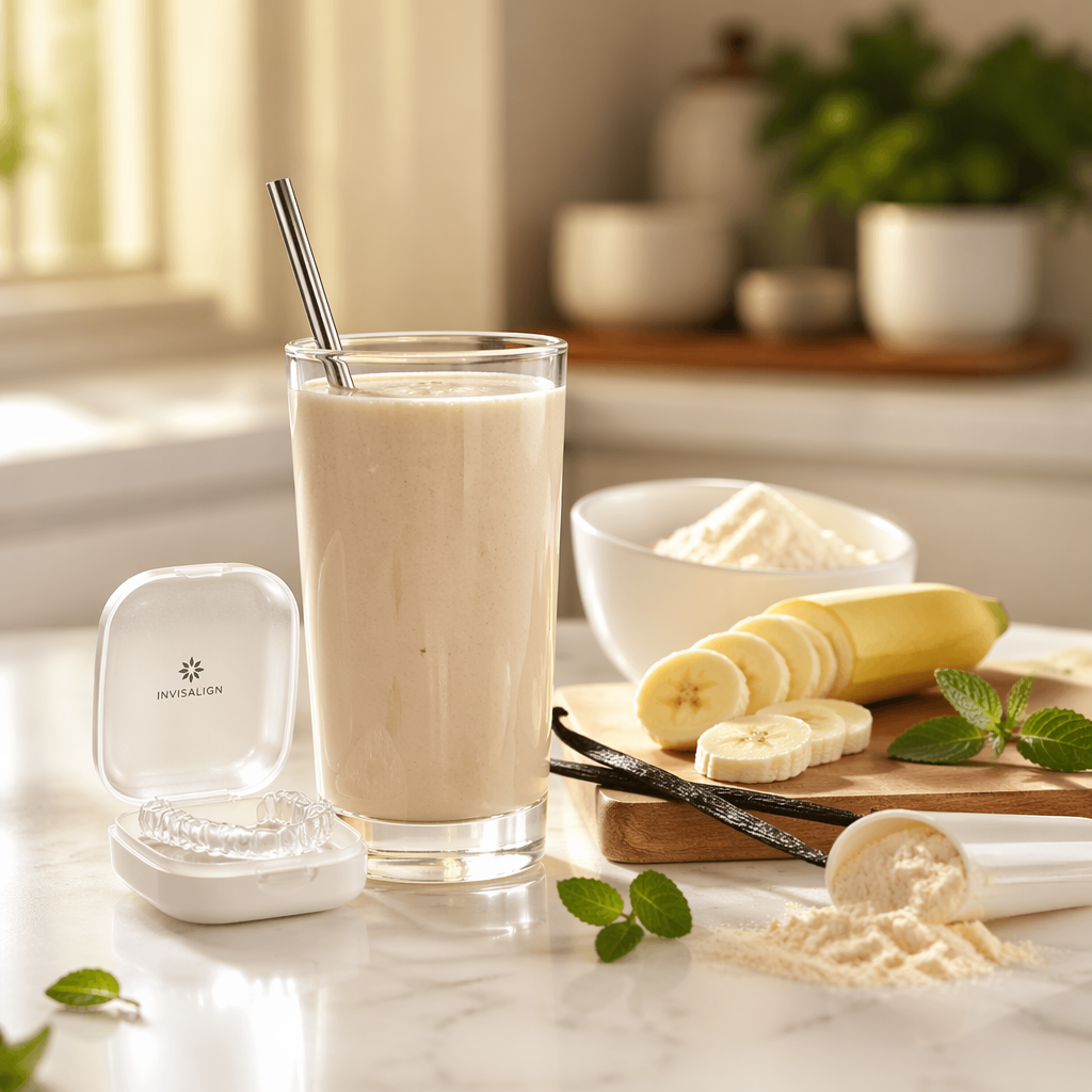 Can You Drink Protein Shakes With Invisalign? Invisalign Protein Shakes