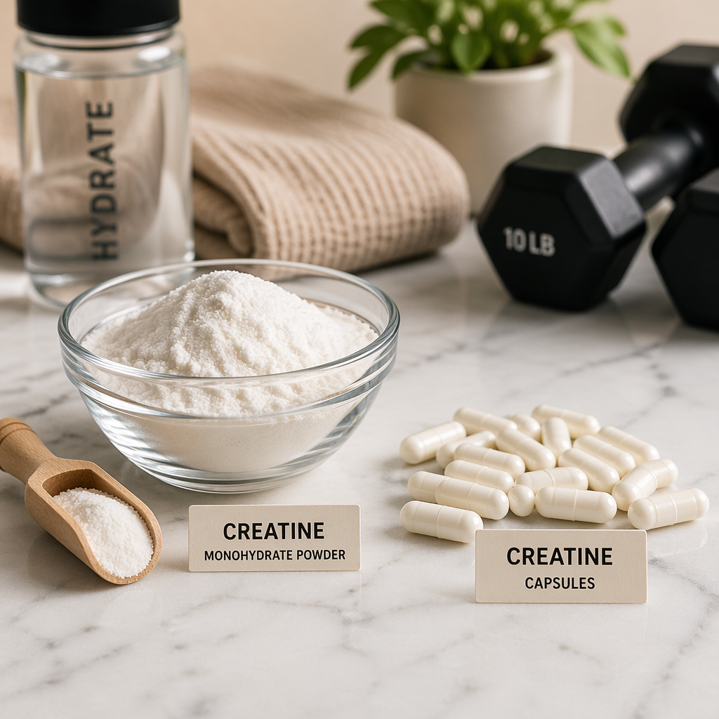 Creatine Powder Vs Pill- What Is the Difference Between Them? [Mix Or Pop?]