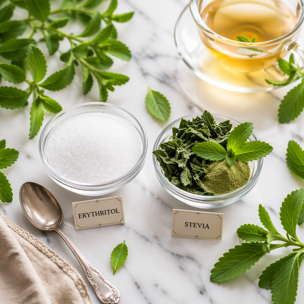 Erythritol vs Stevia: Which Sweetener is Healthier?