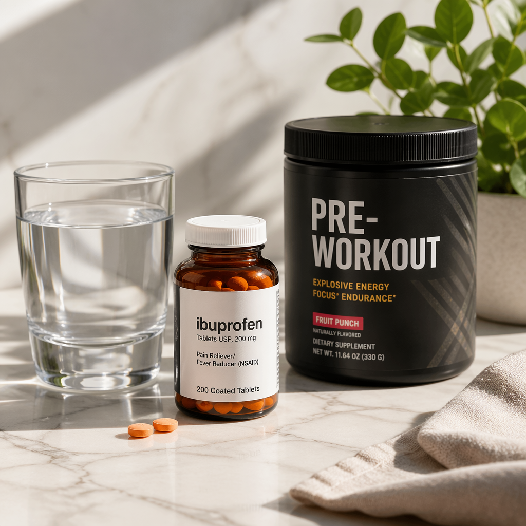 Is It OK to Take Ibuprofen With Pre Workout: Pre Workout and Ibuprofen