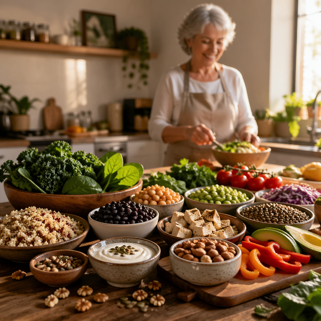 Plant-Powered Seniors: 10 Vegetarian Muscle-Building Diet For Seniors