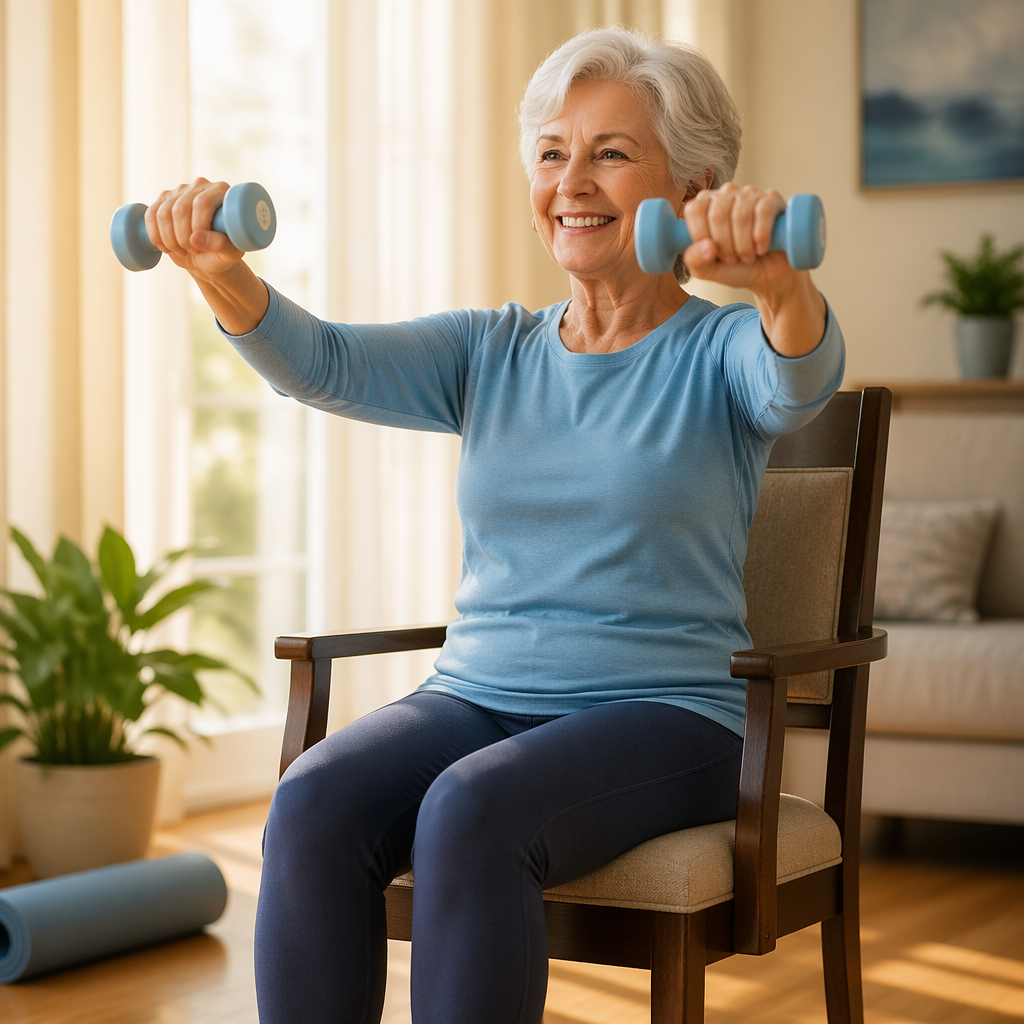 Seated Upper Body Cardio Workout for Seniors: A Complete Guide