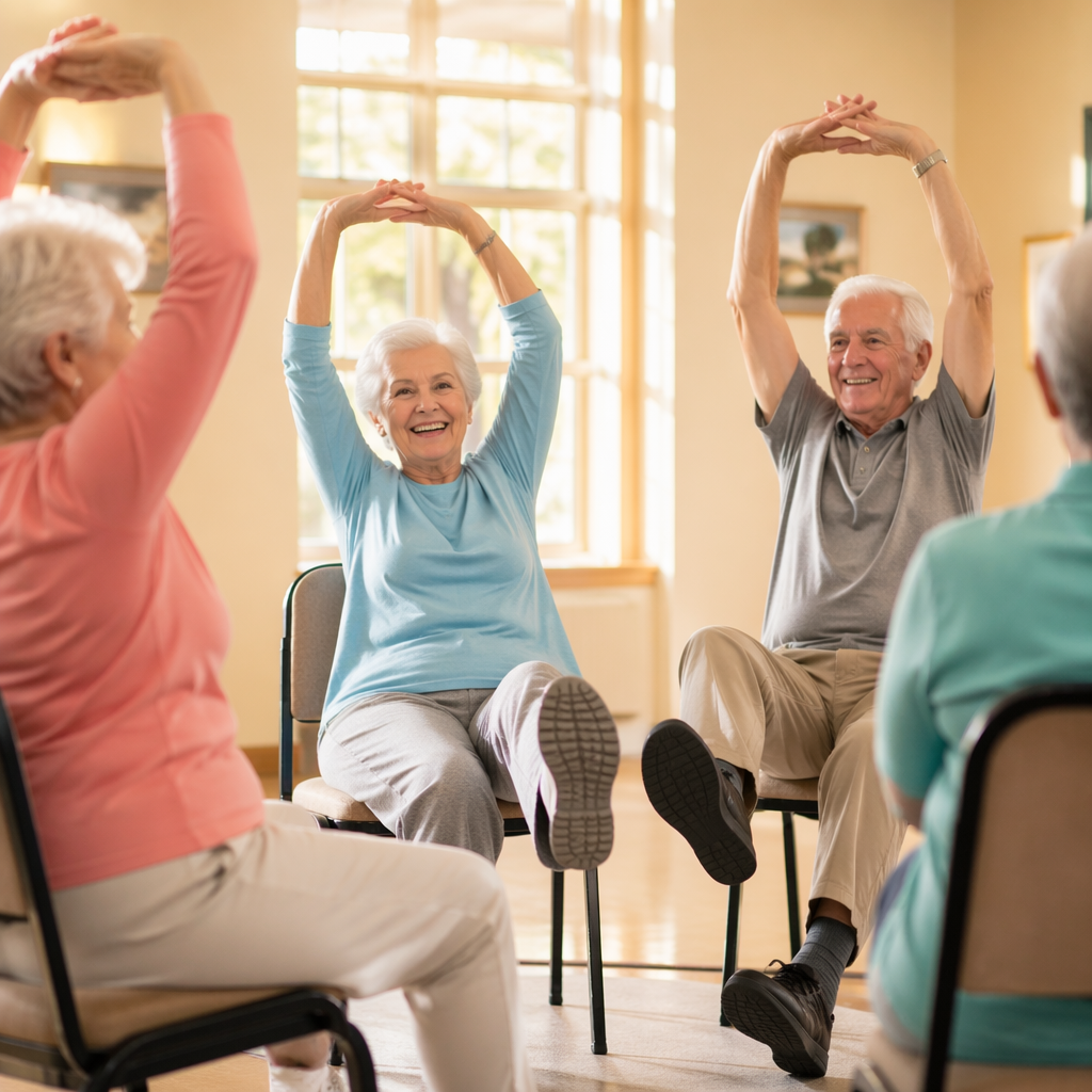 Sit and Be Fit Exercises for Seniors to Stay Active and Healthy