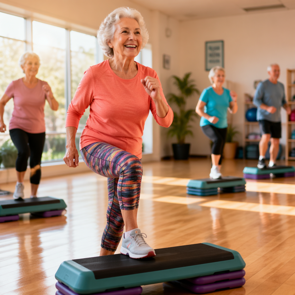 Step Aerobics Workout for Seniors: A Complete Guide