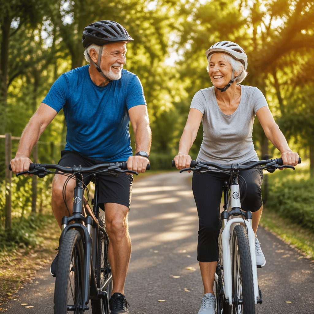 The Golden Ride: Seniors Riding Bikes for Fitness